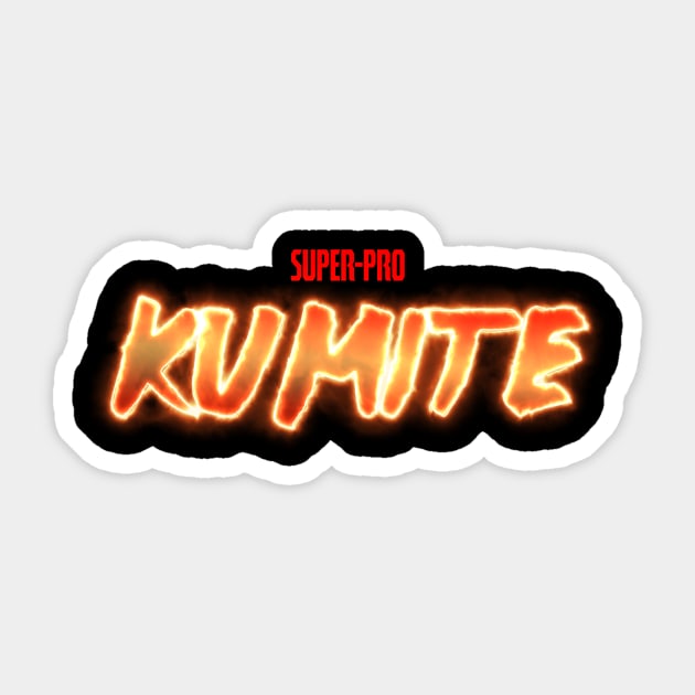 Super-Pro KUMITE Sticker by Bandura